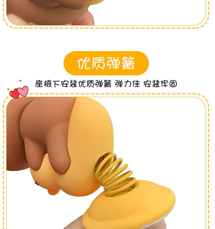 Car Ornaments Bobblehead Doll Cute Animal Shaker Car Spring Interior Popular Car Interior Decoration Supplies for Women