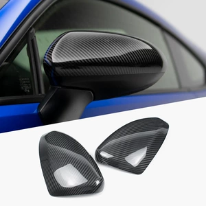 Subaru BRZ və Toyota 86 Həqiqi Karbon Fiber Arxa Güzgü Korpusu Avtomobil Xarici Stikerləri