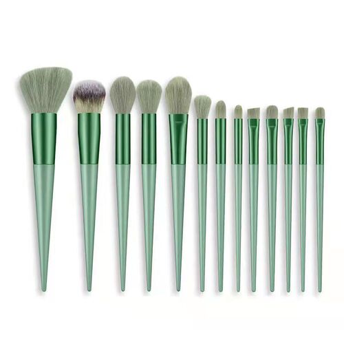 Beauty Sijiqing makeup brush set with soft bristles, 13 pieces of blush, eye shadow, concealer, foundation, loose powder and highlight brush