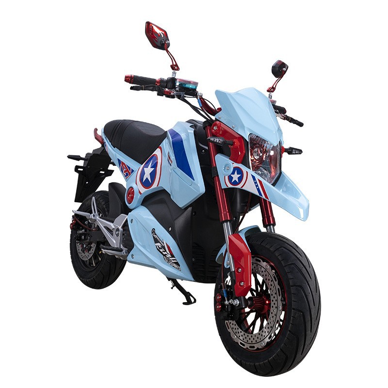 Электрический мини-байк Z6 DLS1200DT-8C 12 дюймов 72V