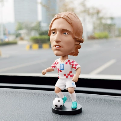 World Cup Football Star Car ornaments - -spring-modrich