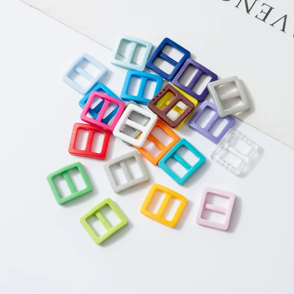 10mm Japanese buckle Japanese buckle three-gear buckle adjustable buckle 1cm plastic buckle ribbon buckle strap buckle