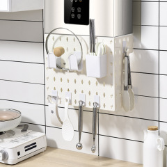 天然氣熱水器遮擋罩壁掛爐洞洞板煤氣灶燃氣管道遮擋裝飾遮醜擋板