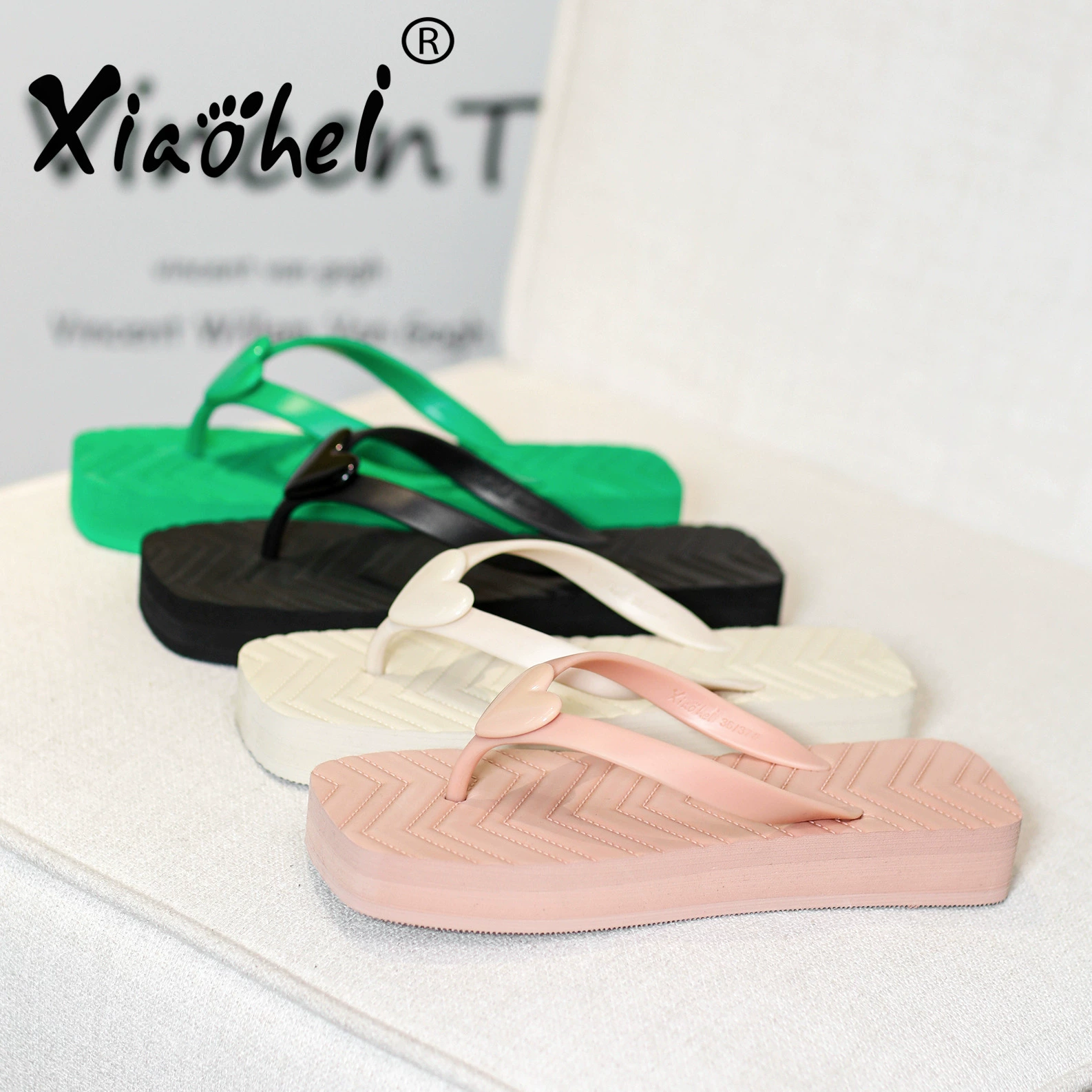 Summer slippers, flip flops, custom-made, internet celebrity