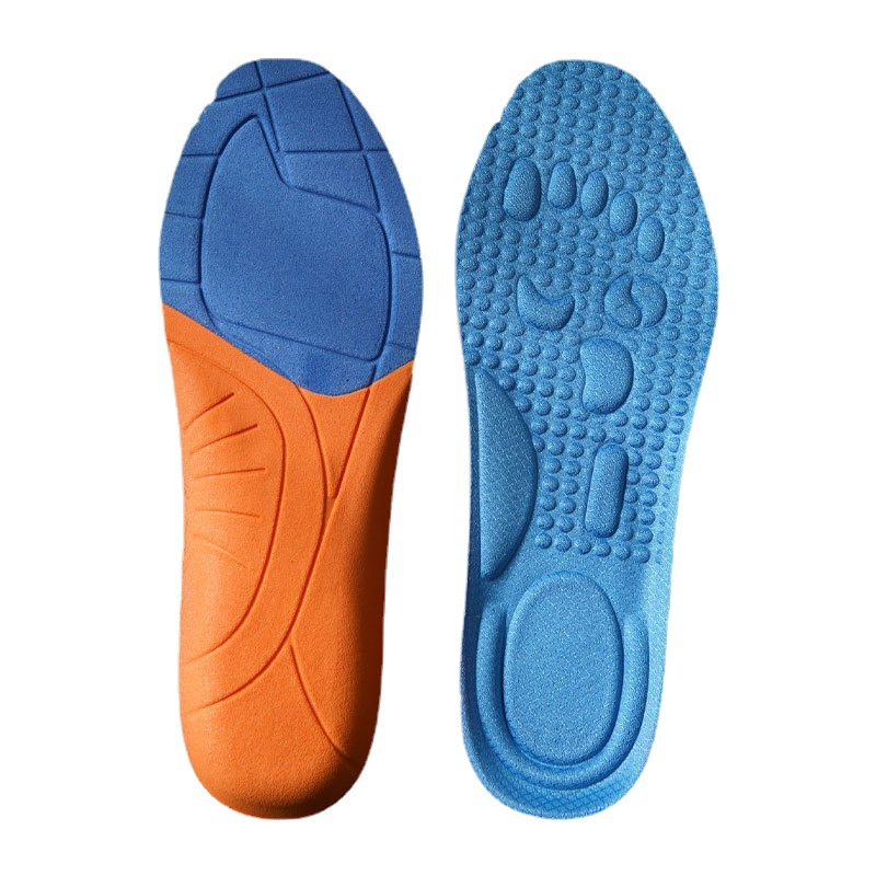 厂家直供夏季药理鞋垫大力棉减震防滑运动中药鞋垫军训按摩鞋垫