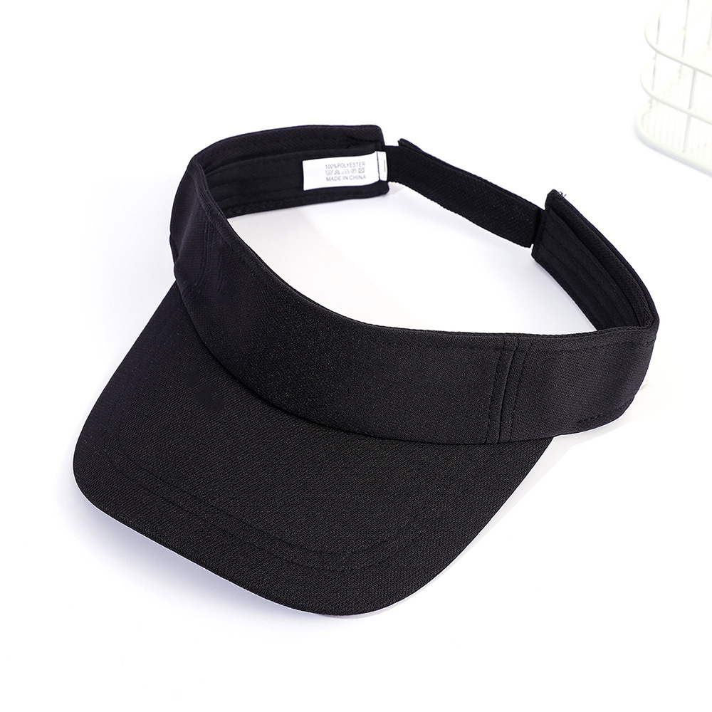 Sombrero de sol de verano sombrero superior vacío tablero de luz de color puro deportes al aire libre sombrero de secado rápido para hombres y mujeres