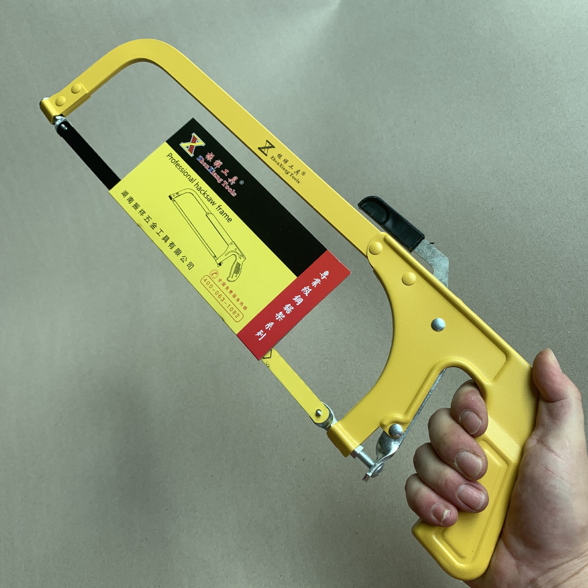 现货批发多功能手工锯铝合金可调节方管锯铁锯木包塑锯弓钢锯架