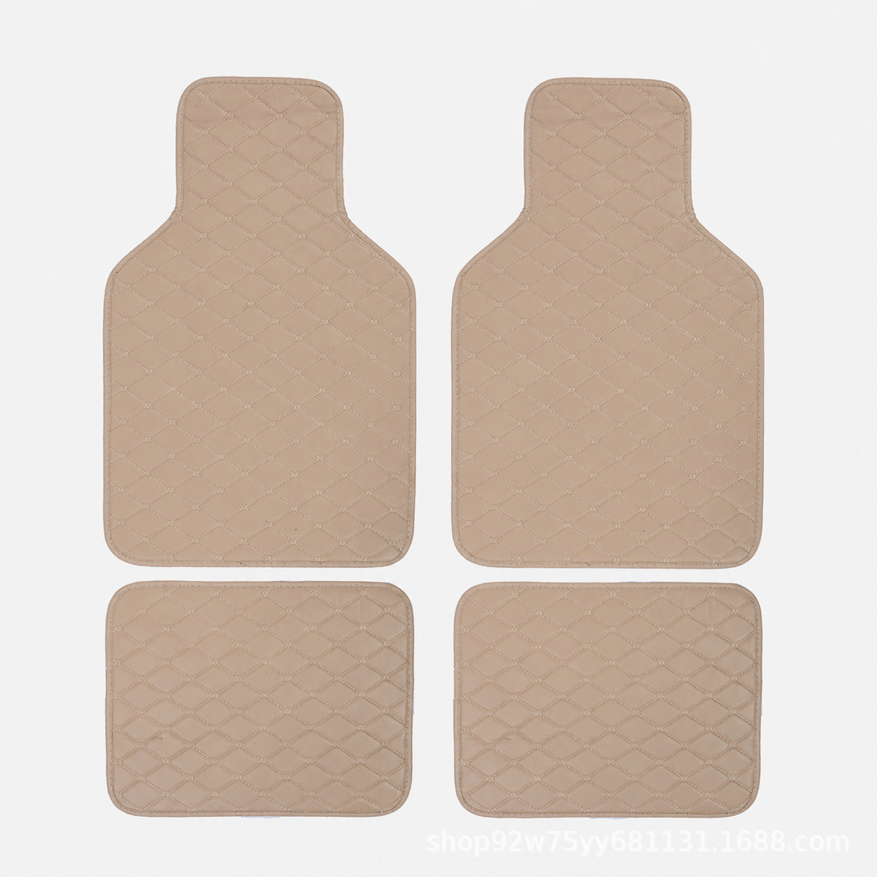 Amazon universal car floor mats, foreign trade car mats, all-season right-hand drive car leather floor mats