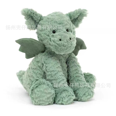 Oyuncaq yastıqlar — Doll Fun Jellycat Plush - wave-dinosaur-23cm-complete-with-three-labels-ready-stock-wholesale