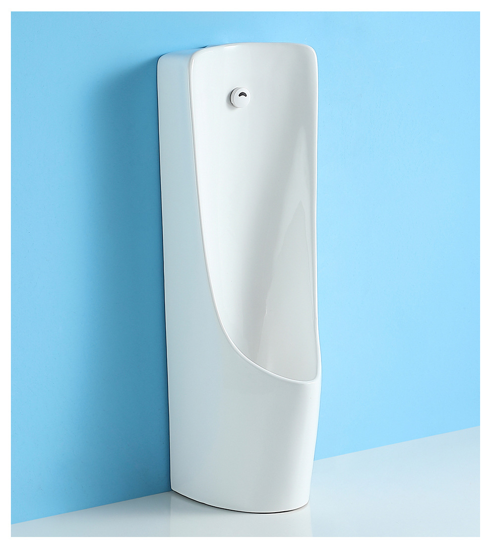 Men's urinal floor-standing wall-mounted integrated fully automatic sensor ceramic urinal, household urinal urinal undefined