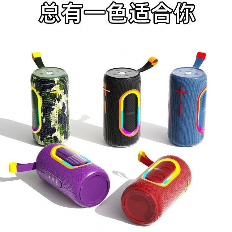 クロスボーダー A380PRO Bluetooth 高価値スピーカーサブウーファー屋外サイクリングポータブル RGB カラーライト布ネットワークスピーカー|undefined