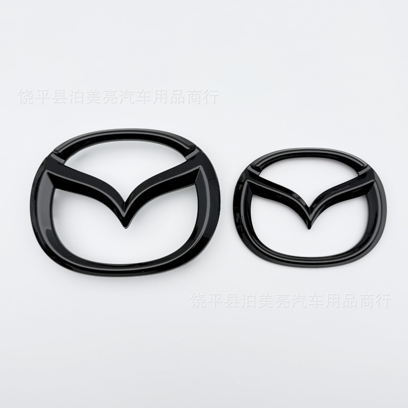 Suitable for Mazda Cx-50 Modified Gloss Black Rear Lettering Emblem, Cx50 English Emblem, Trunk Emblem, Awd Drive Emblem