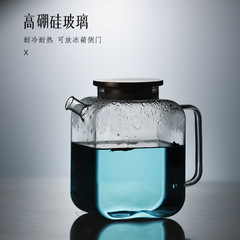 耐高温玻璃冰箱冷水壶冷藏家用冰水冷萃壶开水凉水壶大容量高颜值