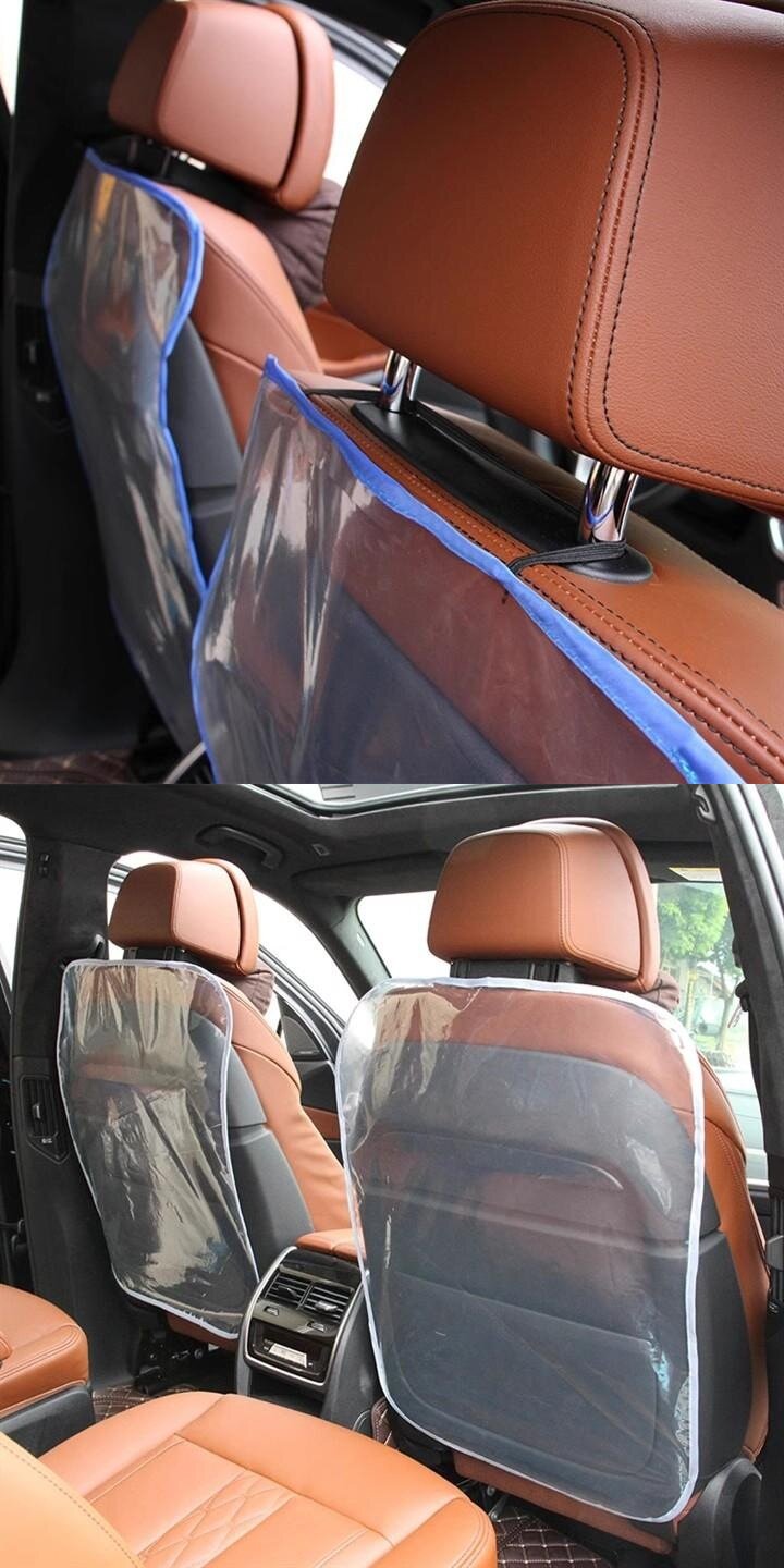 PE transparent film bed cover, anti-dirty pad, car seat back protector, children's anti-slip, anti-step, and anti-kick pad, children's anti-dirty cover