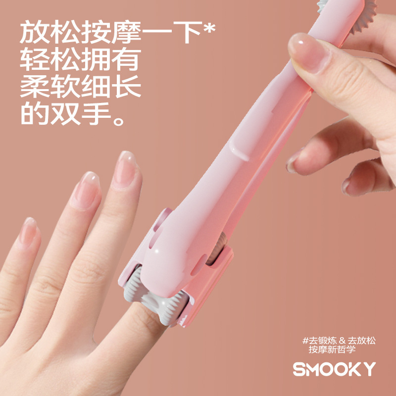 新しい手指マッサージ器手関節マッサージローラー手部マッサージ器マウス手マッサージクリップ指トレーニング器|undefined