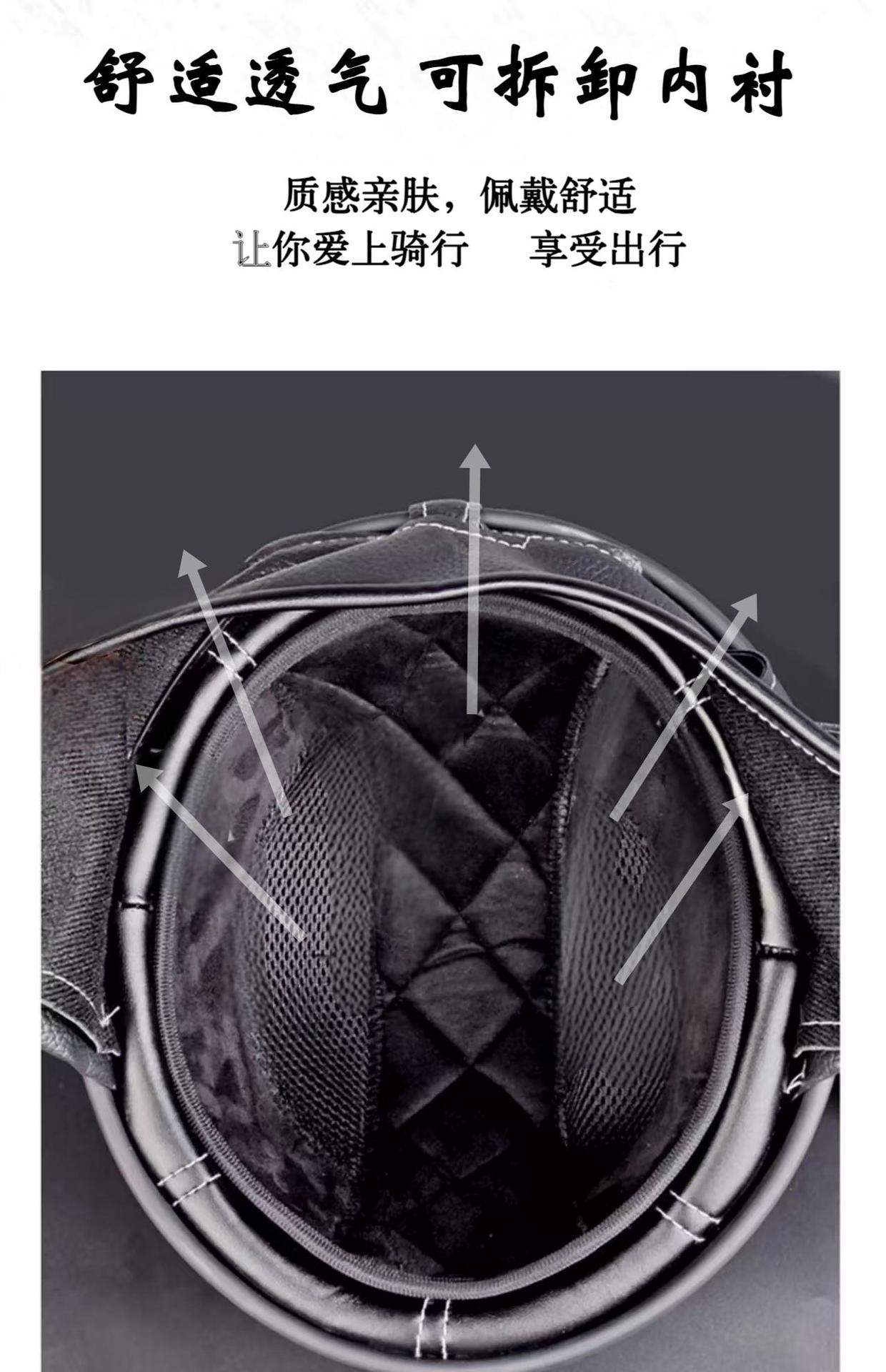 New National Standard 3C Certified Carbon Fiber Electric Vehicle Helmet Motorcycle Half Helmet Unisex Motorcycle Safety Helmet Breathable
