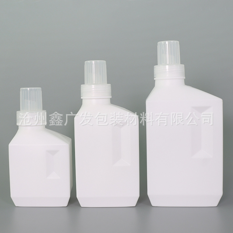 400ml Detergente para ropa sub-embalaje botella de reemplazo 600ml gris suavizante botella vacía botella desinfectante 1000ml