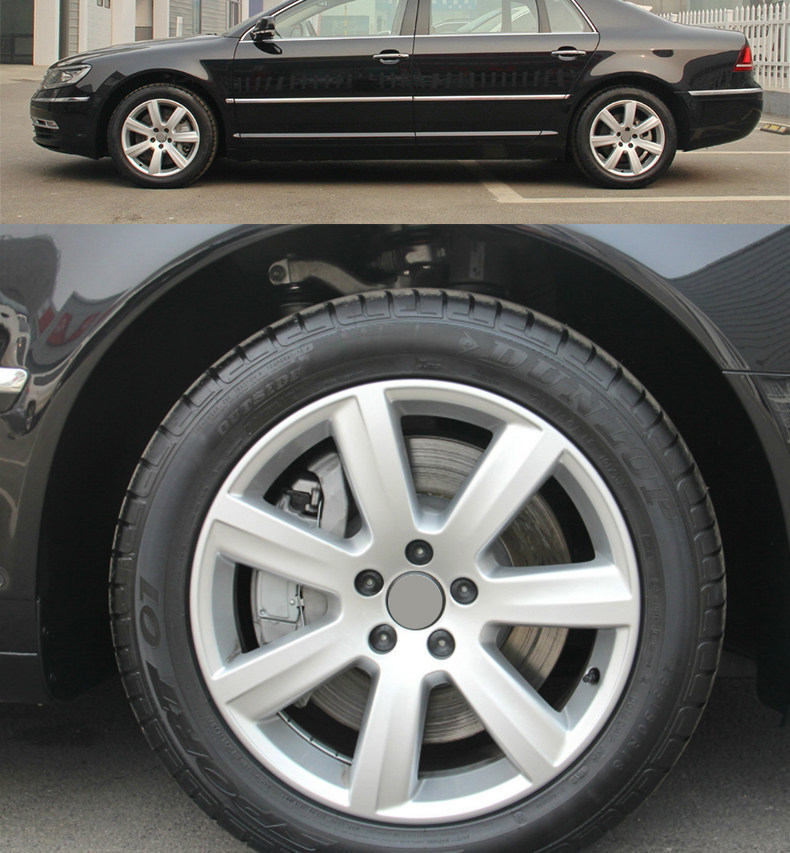 Applicable to Volkswagen Phaeton 18inch original style wheel hub, car aluminum alloy steel rim, modified replacement spun spare tire
