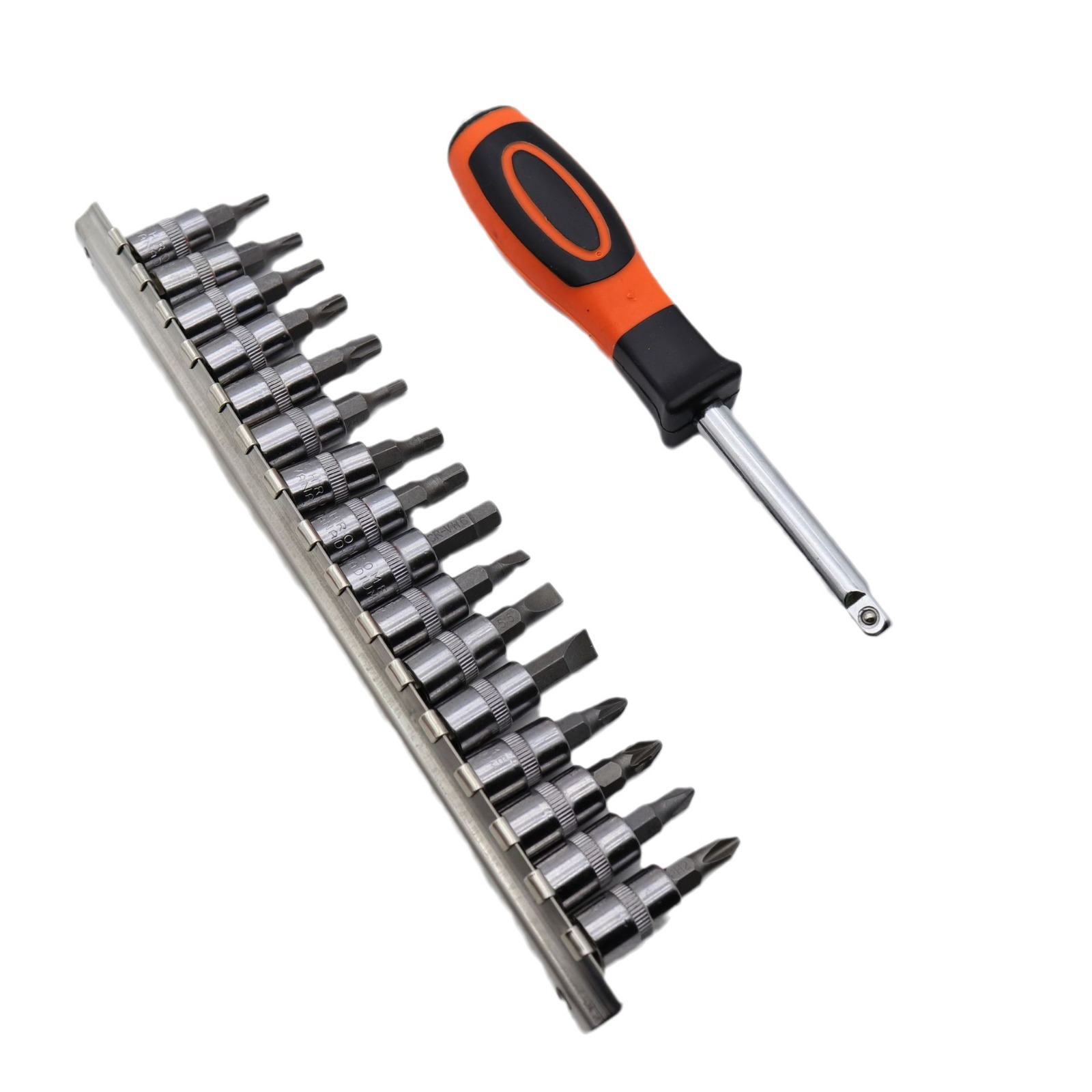 厂家直销内六角套筒扳手内6角套筒头快速棘轮批嘴批头咀改锥工具