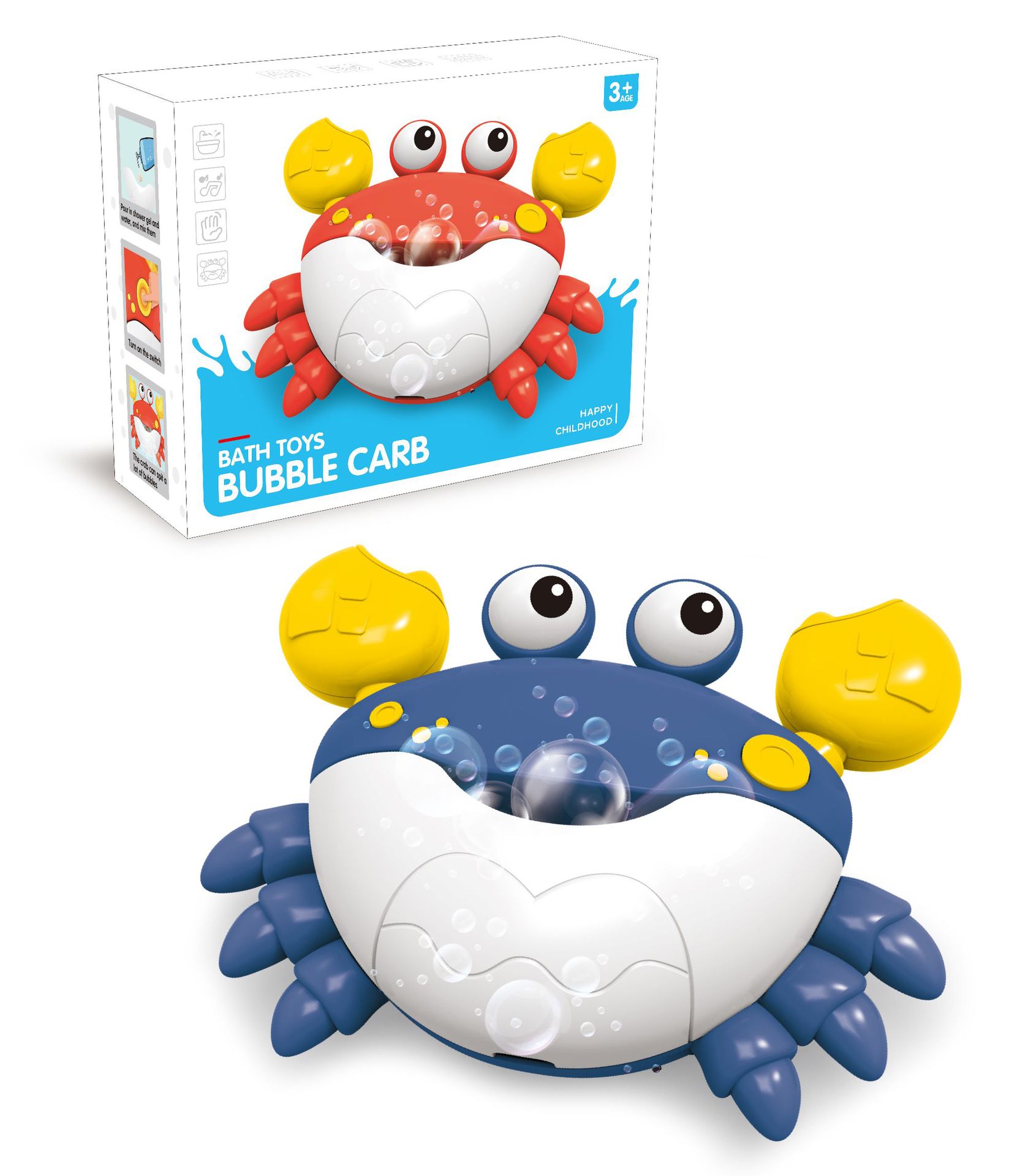 버블 크랩 [레드/충전식 버전] 영어 컬러 박스