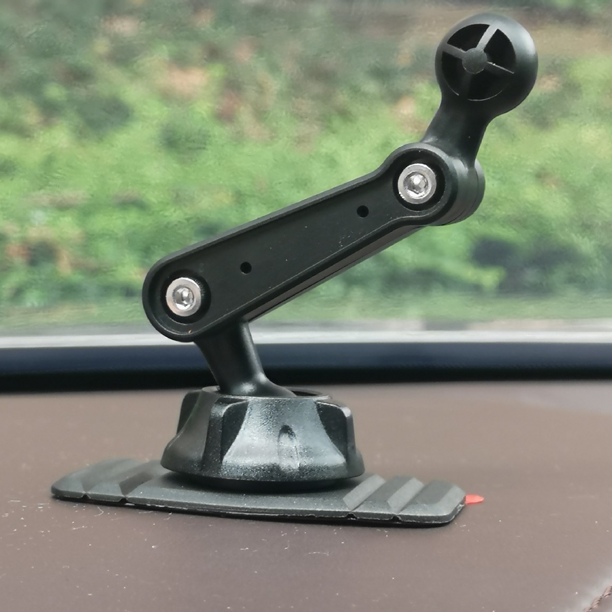 Car Screen Expansion Extension Connecting Rod Suction Cup Base Silicone Adhesive Accessories Double-Jointed Ball Head Mobile Phone Holder