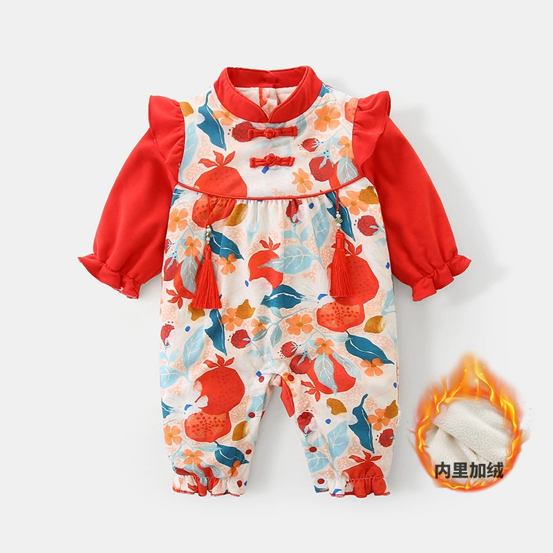 Children's warm overall girl's, children's clothing