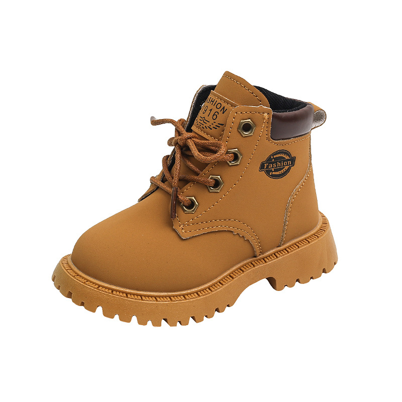 Martin da ragazzo 2023 Edizione coreana Autunno Nuovo Stivali corti da passeggio Piccoli, medi e grandi per bambini morbidi_voghion.com