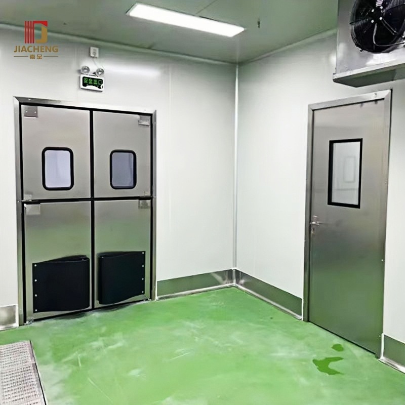 ダブルオープン自由衝突防止ドア304ステンレスPE衝突防止板クリーンドア厨房スーパー冷凍庫食品現場ドア|undefined