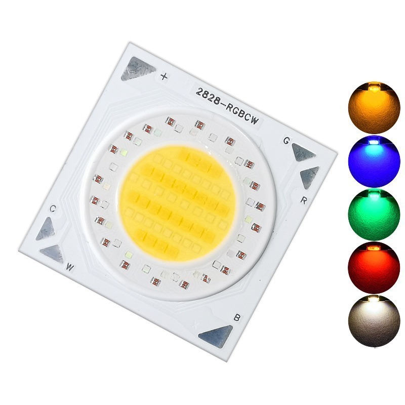 12v 100w撮影ランプビーズRGBWY100W補光板5色b 2 b映画灯rgbcw5in1 LED光|undefined