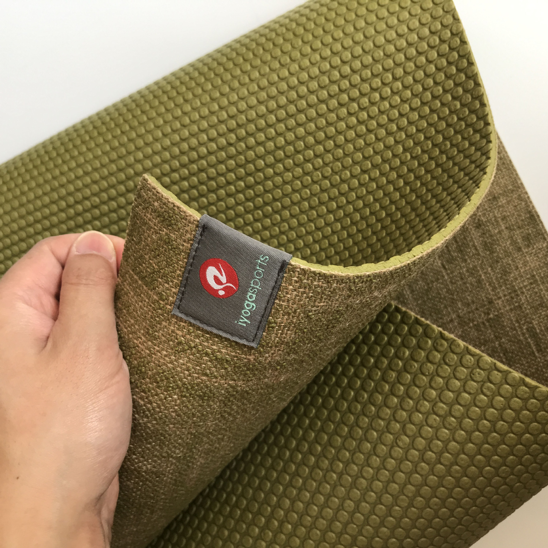 iyogasports jute yoga mat (7).