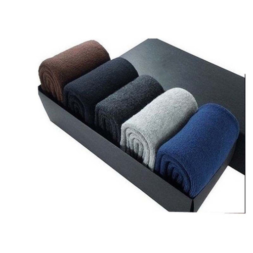 Socks for men in autumn and winter, velvet and thickened, winter men's stockings, mid-length trendy towel socks, extra thick and warm