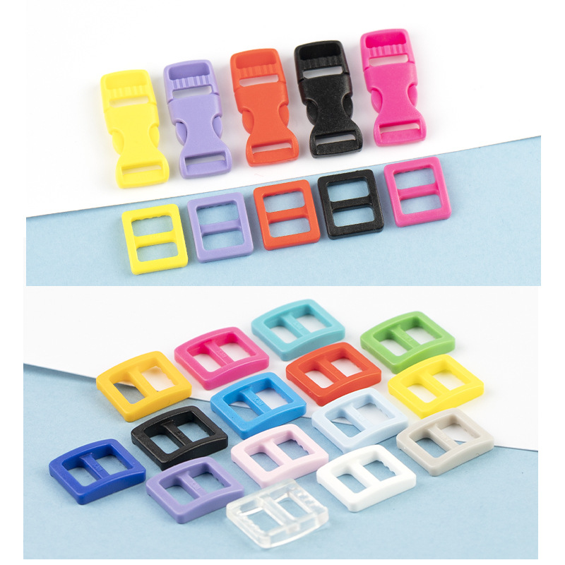 Colored plastic snap buttons 1cm fasteners for school bags, clothing accessories, interlocking clasps, webbing connectors for luggage