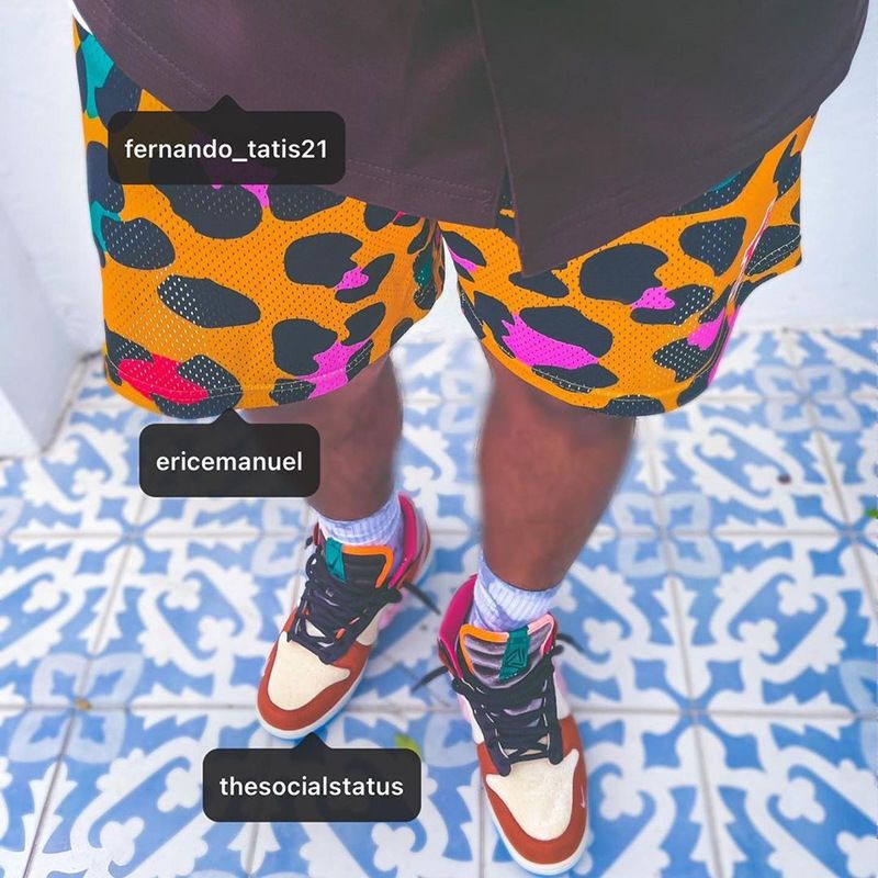 [favorable rating over 99% the same style] EE leisure American fitness shorts muscle men's sports basketball running 4