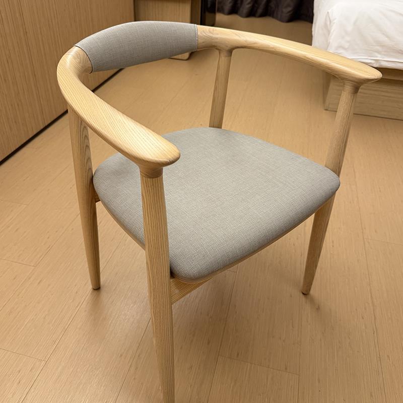 Solid Wood Dining Chair, All-Season Writing Chair, B&B Coffee Shop, Hotel Room, Leisure Office Chair, Conference Negotiation Chair