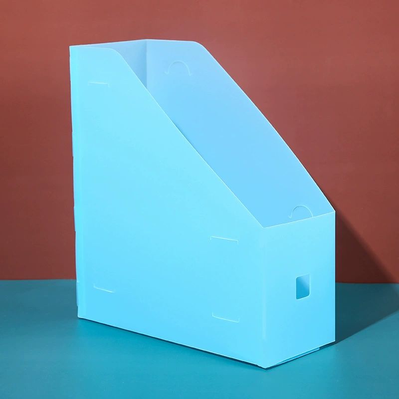 Table storage box for documents, folder, capacious storage basket