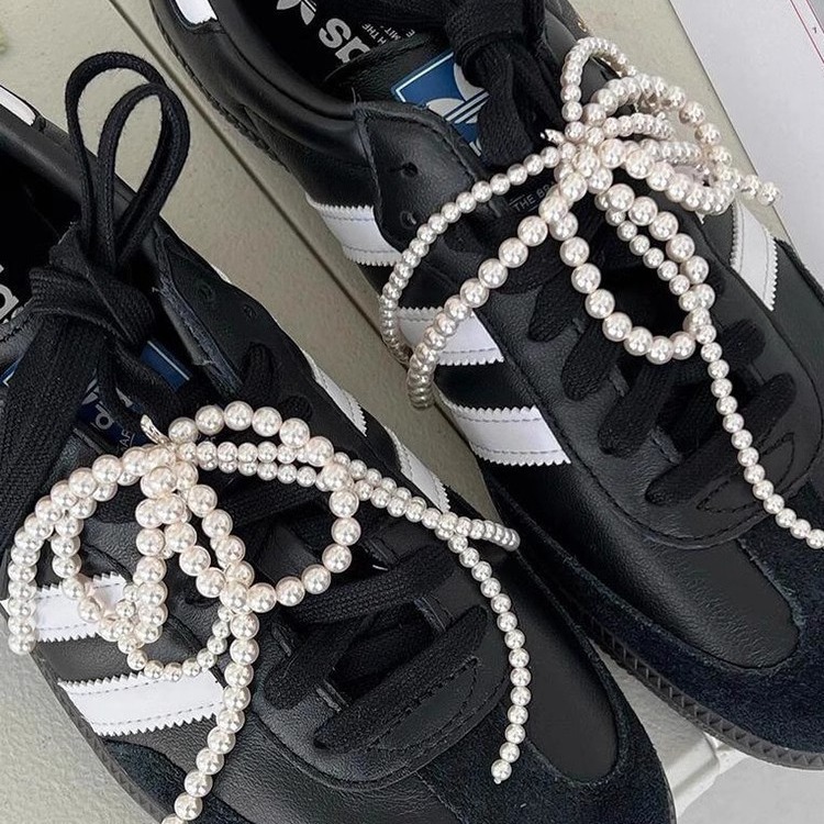 Todos los tipos de perlas coreanas botones de zapatos arco de perlas zapatos accesorios de zapatos de flores botones zapatos deportivos decoración mujer