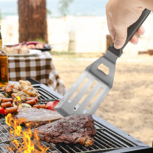 烧烤铲工具 不锈钢铁板烧套装 牛排铲料理铲子组合BBQ铲子5件套装