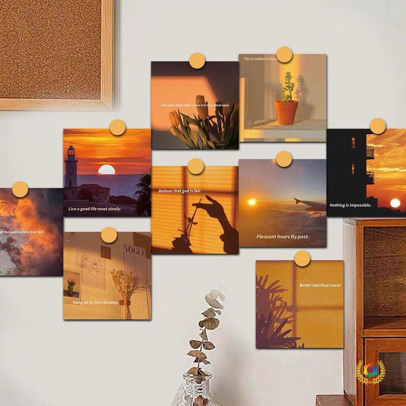 Sunset Scenery Wall Stickers Posters Cards Room Dormitory Bedroom Bedside Wall Decoration Wallpaper Photos Rental Sunset Scenery Wall Stickers Posters Cards Room Dormitory Bedroom Bedside Wall Decoration Wallpaper Photos Rental