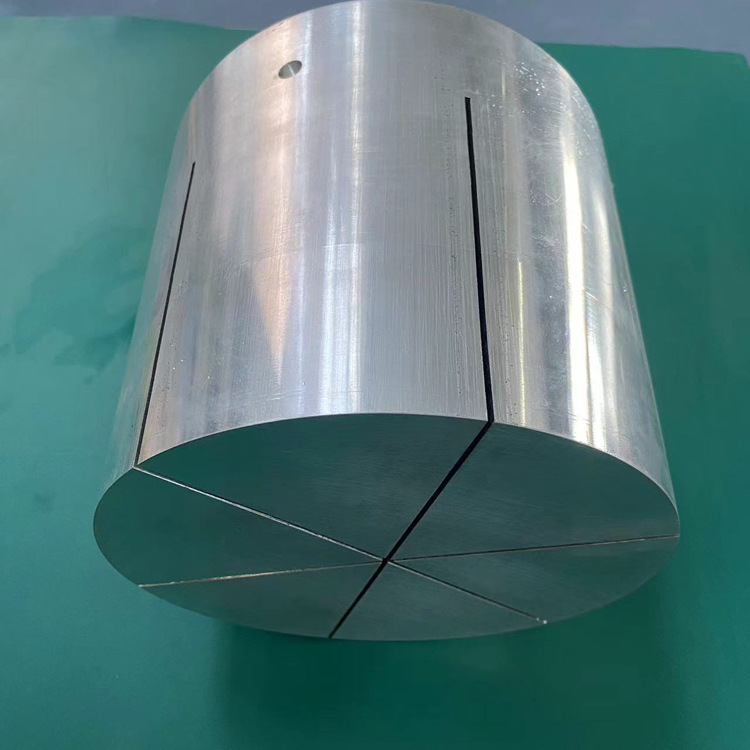 180MM线轴超声波焊头7075铝合金塑料焊接模具圆焊头制造