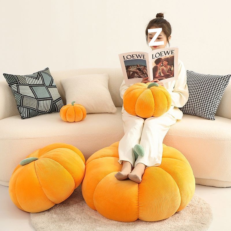 Internet Celebrity Pillow Round Pillow Pumpkin Pillow Sofa Bedroom Cushion Super Soft Bed Gift Cute Dormitory Decoration