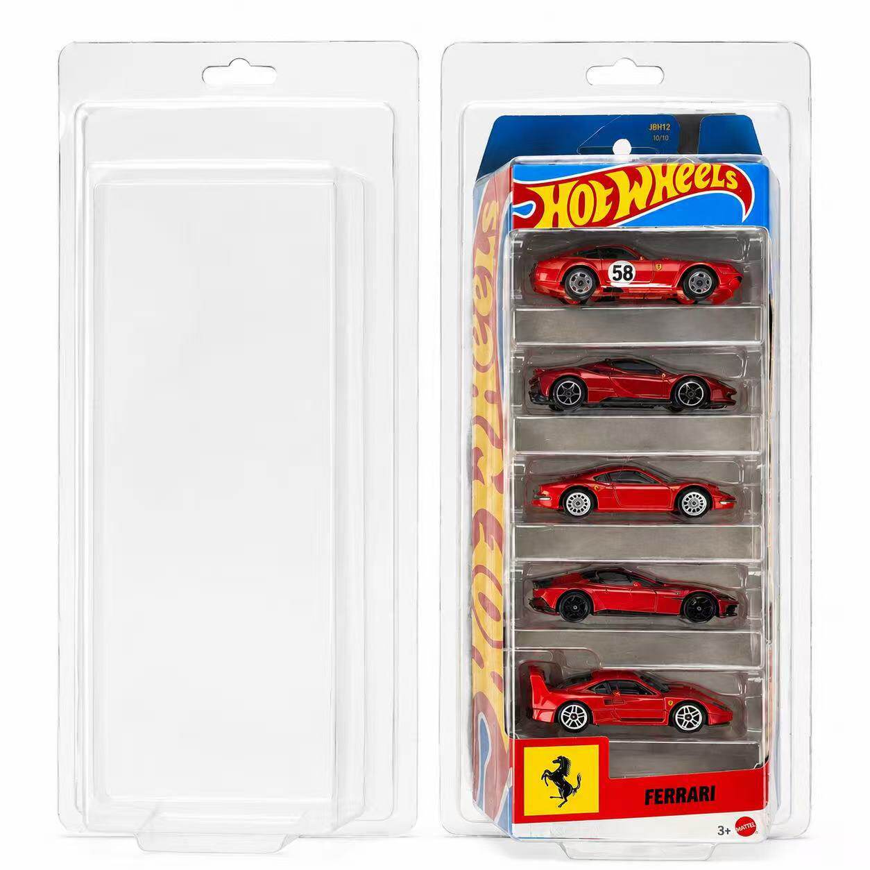 Foldable gift box, card protection case, protective case