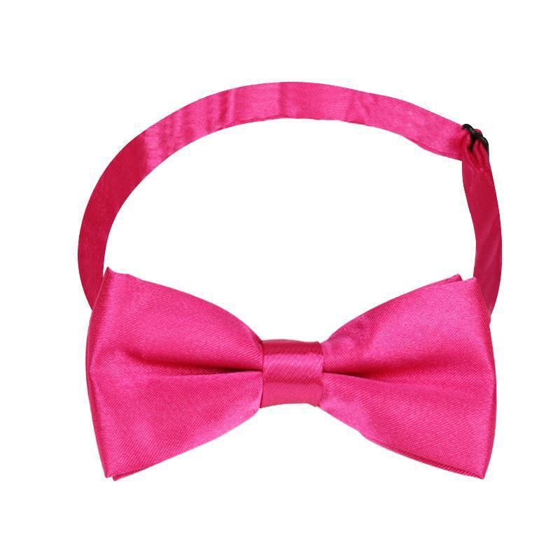 로즈 레드 어린이 나비 넥타이