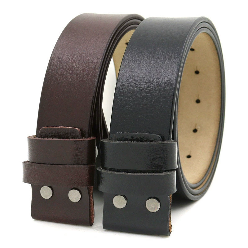 Antique leather belt, accessory, genuine leather, 3.8cm