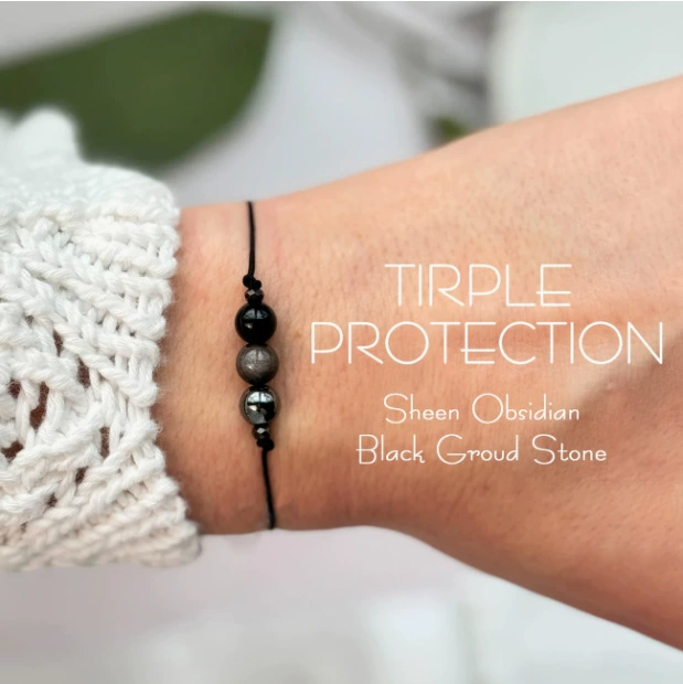 Cross-border hot item natural stone braided bracelet ethnic style unisex bracelet commuting jewelry Yiwu small commodities