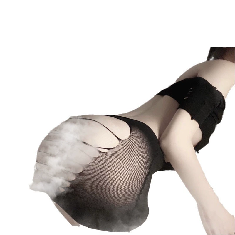 Сексуальные колготки, нижнее белье, Bodysuit, мини-юбка, комплект, акцент на hips