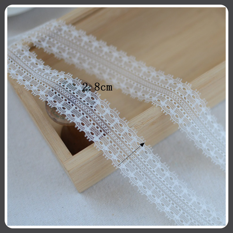 花边辅料好品质多款双边台版顺滑涤纶蕾丝花边，娃衣裙摆服装辅料