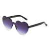 Sunglasses heart-shaped, marine glasses, European style, wholesale