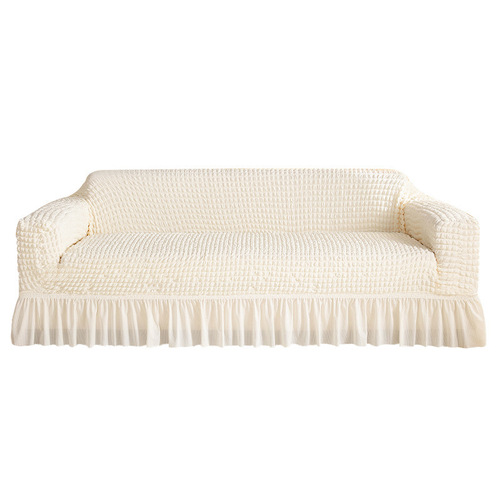 Modern Minimalist Bubble Fabric Sofa Cover Full Cover Sofa Cushion Lazy Elastic Sofa Cover Anti-Slip Sofa Lid Universal