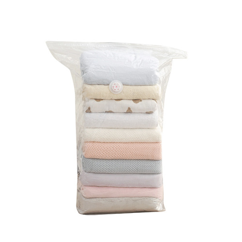 Inner-free suction 3D vacuum compression bag, thickened and enlarged clothing and bedding storage bag, down jacket storage