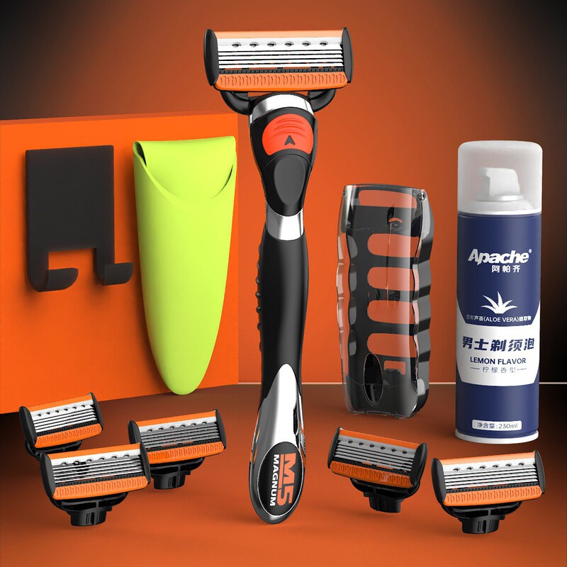 Apazzi American Imported 5-layer Shaver Original Shaver Old-fashioned 5-layer Shaver